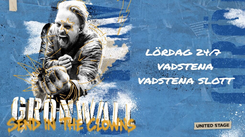 Erik Grönwall, lördag 24 juli 2027 på Vadstena Slott